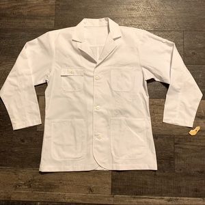 NWT WINK WHITE LAB COAT